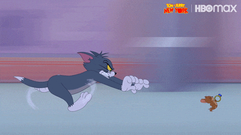 Tom And Jerry Chase GIF by HBO Max