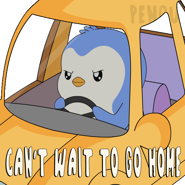 Excited Going Home GIF by Pudgy Penguins
