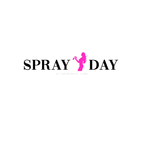 Spray Glowing Sticker by Glow 2 Go NYC