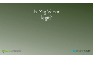 faq mig vapor GIF by Coupon Cause