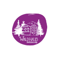 Waldhaus waldhüs waldhausbettmeralp Sticker