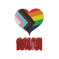 San Francisco Rainbow Sticker by SFMTA-Muni