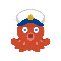 タコ オクトパス Sticker by wonderfy