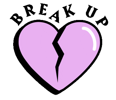break up Sticker by Petit Biscuit