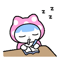 Sleepy Nap Sticker