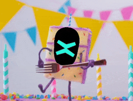 Happy Birthday Cake GIF by MultiversX