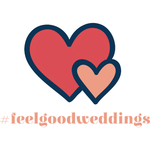 Polkadotbride Hearts Sticker by Polka Dot Wedding