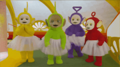 Cheers Wow GIF by Teletubbies