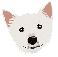 Miles Dog Sticker by HeARTs Speak
