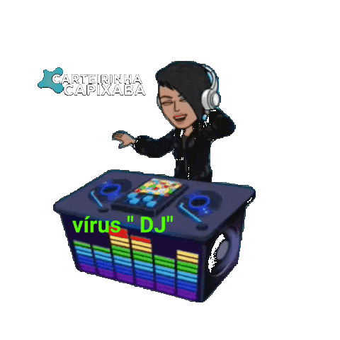 Dj Show Sticker by Carteirinha Capixaba