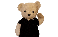 Bear Hello Sticker