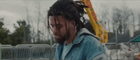 j cole pretty little fears GIF by 6lack