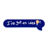 LemonSaltStudio diy idea chat lightbulb Sticker
