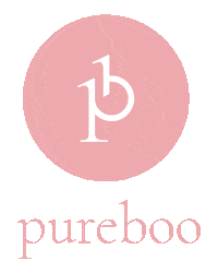 Pureboo logo boho clean beauty pureboo Sticker