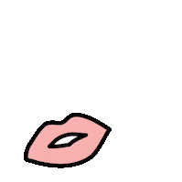 quote lips Sticker by GLOW by dm