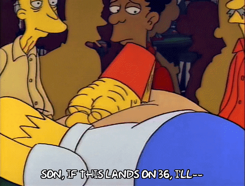Season 2 Onlookers At Casino GIF by The Simpsons