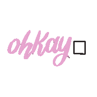 Ohkay Yes Sticker