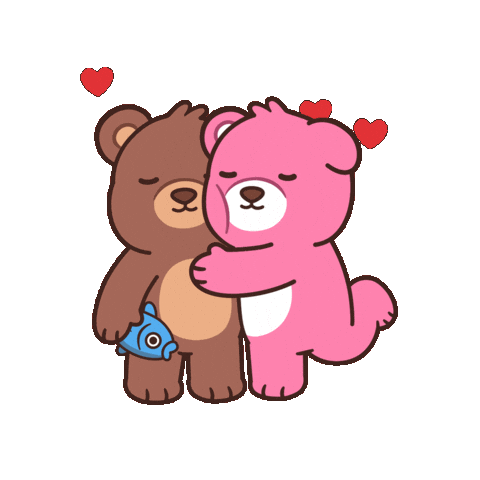 I Am Always With You Teddy Bear Sticker by BEARISH