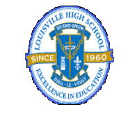 giphygifmaker bouncing logo lvhs louisville high school louisville royals Sticker