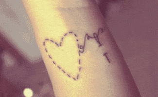 tattoo love GIF