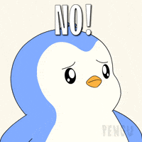 No Way Smh GIF by Pudgy Penguins