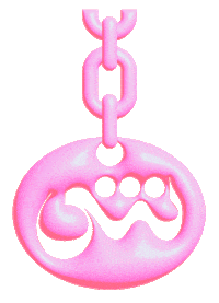 Sheytanworld pink gold luxury body Sticker