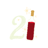21 Sticker by Destin Charity Wine Auction Foundation
