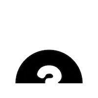 Number Blanco Sticker