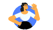 Illustration Waving Sticker by nataszko