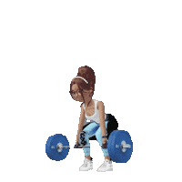 elistorycriativo girl gym academia menina Sticker