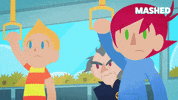 Public Transport Waiting GIF by Mashed