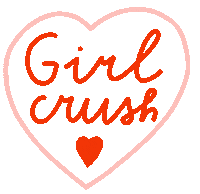 Heart Love Sticker by Bodil Jane