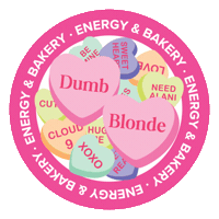 Dumb Blonde Sticker by Decal Queen Co
