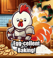 Winter Baking GIF by Zorooster
