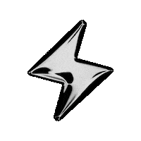 3D Lightning Sticker