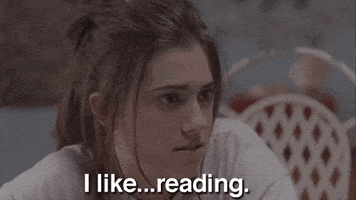 allison williams books GIF by Girls on HBO