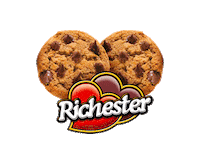 heart cookie Sticker by M. Dias Branco