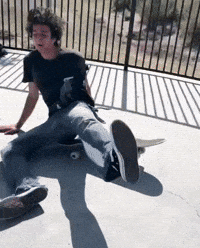 Skateboard Fail GIF