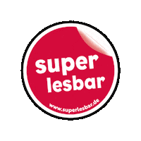 beltzverlagsgruppe leseliebe leseförderung superlesbar einfach lesen Sticker