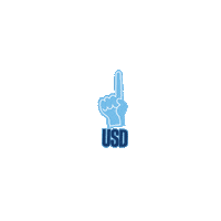 Usd Toreros Sticker by University of San Diego