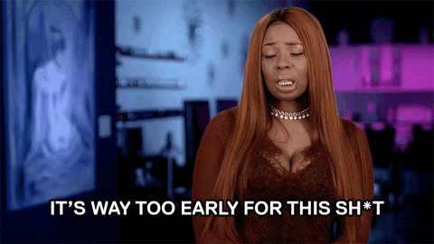 mornings complain GIF by VH1