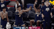 Michigan Basketball Wolverines GIF by Michigan Athletics