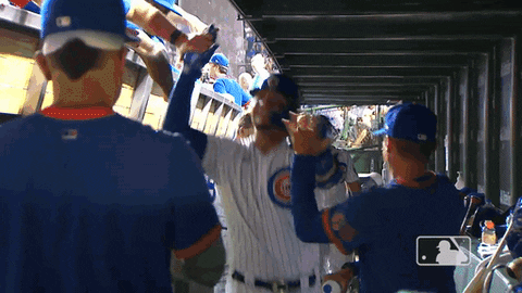 Regular Season Hug GIF by MLB