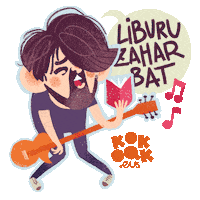 Illustration Read Sticker by KOKOAK Eider Eibar