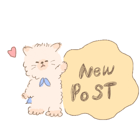 Cat ねこ Sticker by koimoffee