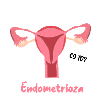 Woman Endometriosis Sticker by Fundacja Teraz Wy