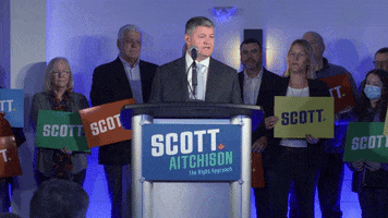 VoteScott canada brown respect leadership GIF