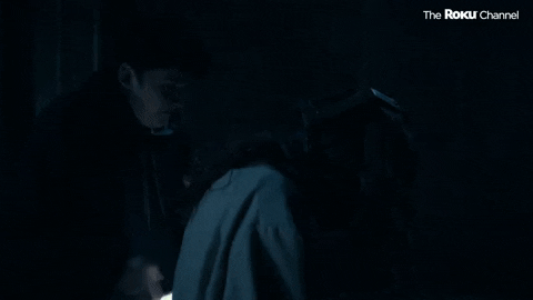 Scared Asa Butterfield GIF by The Roku Channel