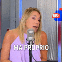 Anna Pettinelli Radio GIF by RDS 100% Grandi Successi