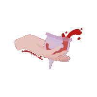 Commaperiods cheers wine blood period Sticker